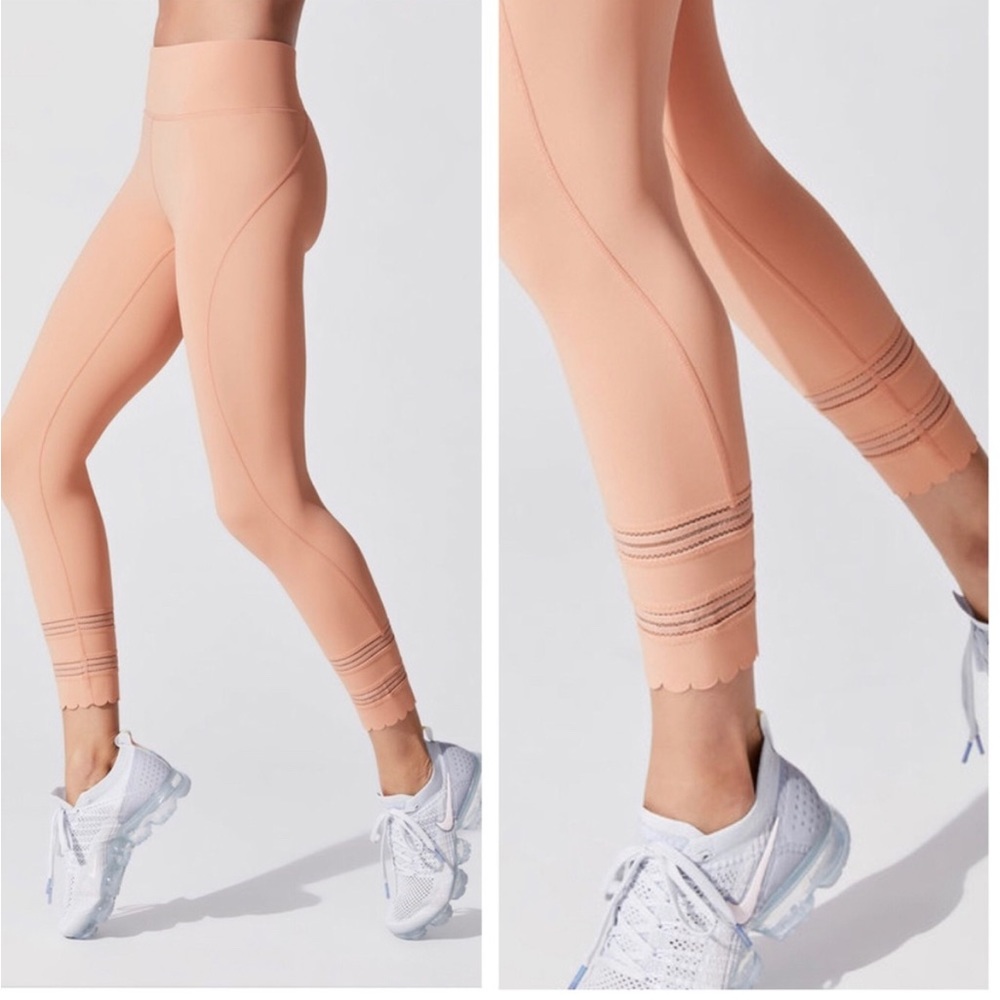 Free People Movement Genesis Scalloped Leggings